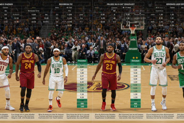 cleveland cavaliers vs boston celtics match player stats